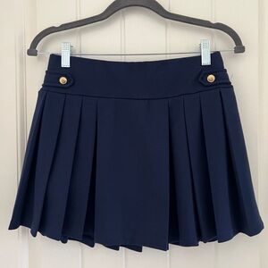 Polo Ralph Lauren Navy Mini Skirt Big girl skirt size XL (16)